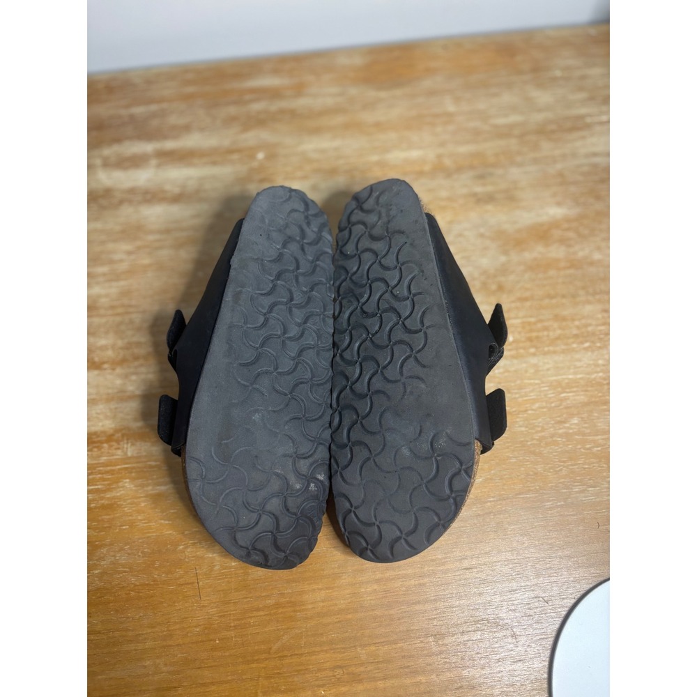 Birkenstock Arizona Black Birko-Flor Sandals M 7 W9 EU 40 Regular Footbed - Picture 9 of 9